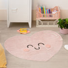 Happy Heart Washable Rug