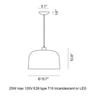 Zile Pendant Light