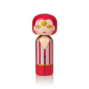 Ziggy Stardust Kokeshi Doll