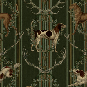 Mountain Dogs Wallpaper Sample Swatch