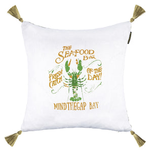 Seafood Bar Pillow