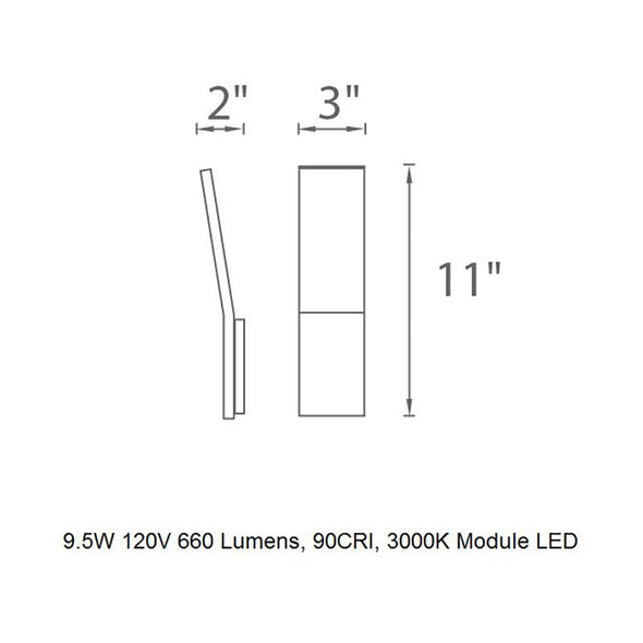 Blade LED Wall Light