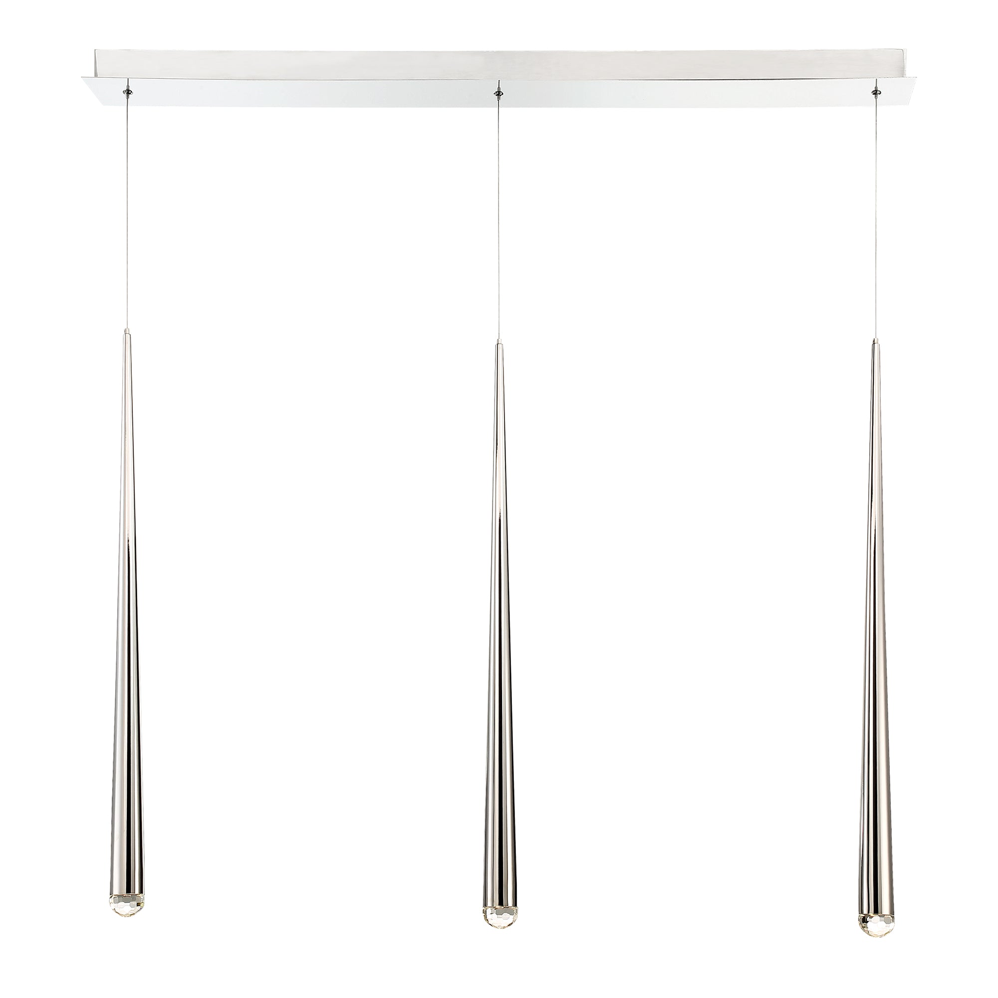 Modern Forms Cascade Crystal LED Linear Chandelier - 2Modern