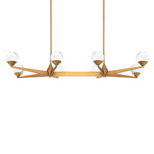 Double Bubble Linear Chandelier