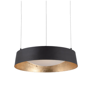 Gilt Pendant Light