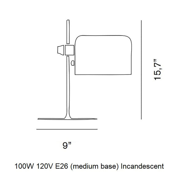 Coupé Table Lamp