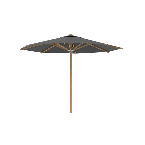 Shady Round Teak Umbrella