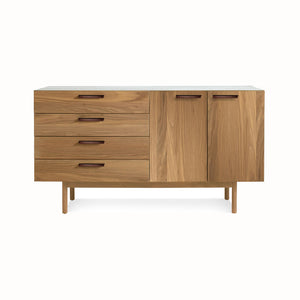 Shale 4 Drawer/2 Door Credenza