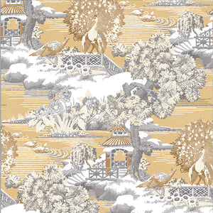 Edo Toile Wallpaper