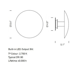 Disco LED Wall Light