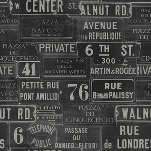 Vintage Signs Wallpaper