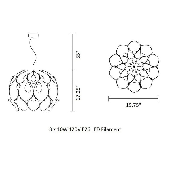 Flora Pendant Light