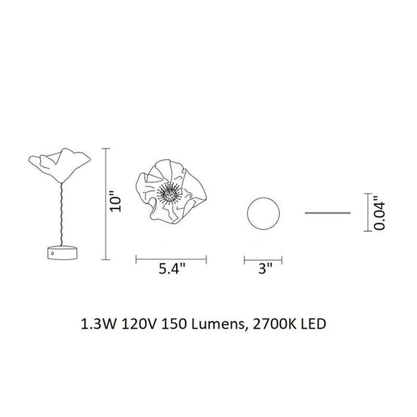 Lafleur Portable Table Lamp