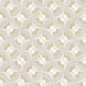 Grasscloth Fans Wallpaper Sample Swatch