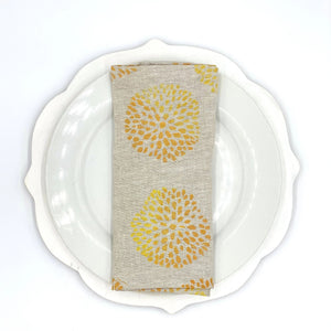 Linen Napkins in Pom Pom Ombre (Set of 4)