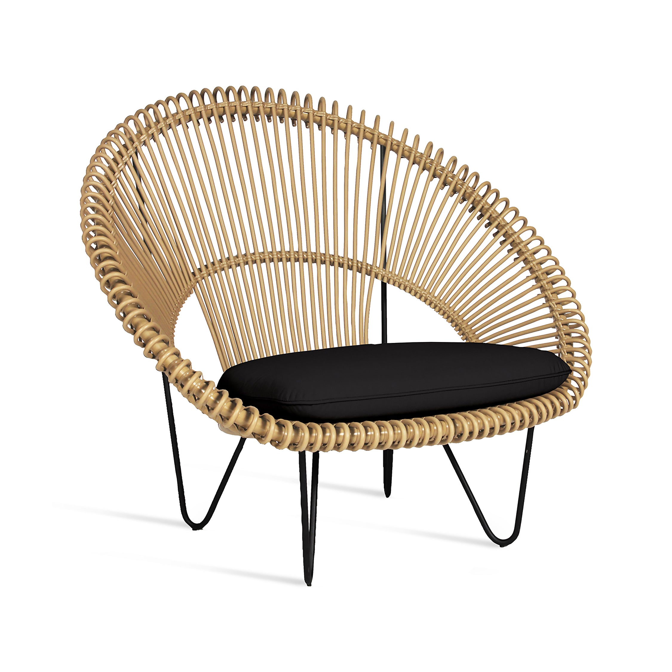 Vincent Sheppard Roy Cocoon Outdoor Chair - Color: Camel - KIT-GC073S022-S0606