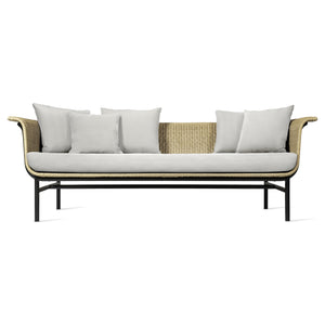 Wicked Rattan Lounge 3-Seater Sofa