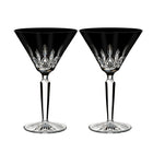 Lismore Black Martini Glasses (Set of 2)