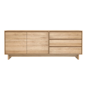 Wave 2-Door with 3-Drawer Sideboard