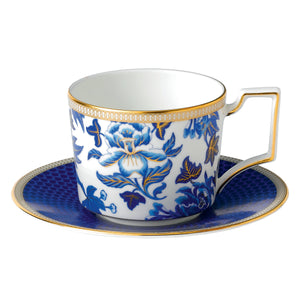 Hibiscus Teacup & Saucer Set