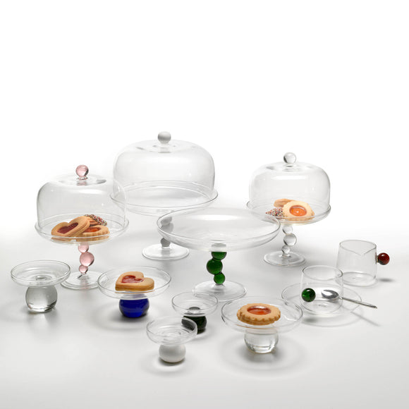 Zafferano Bilia Cappuccino Cup & Saucer, Borosilicate Glass