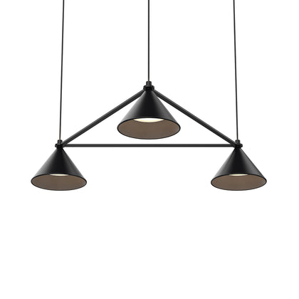 Zero Lumo 3-Light Triangle Pendant Light - 2Modern